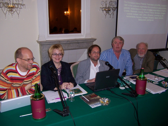A CEAPIR vezetői Rómában 2007-ben
